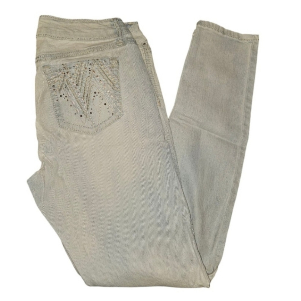 Women's (Juniors) Denim Lei Jeans Size 11 Light Blue Denim